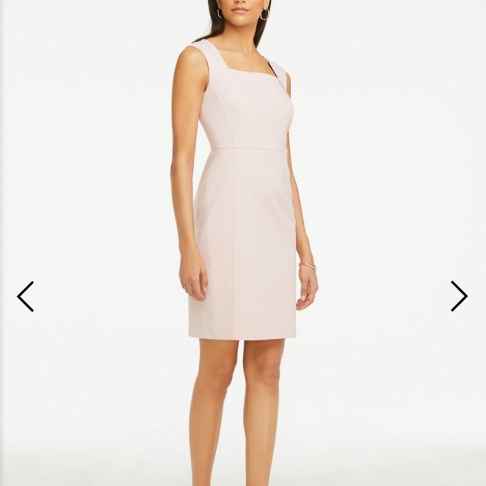 Pink sheath dress